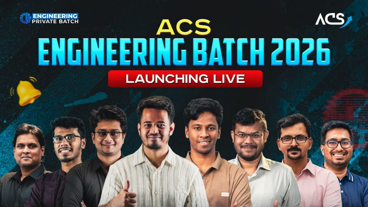 ACS Engineering Batch 2026 Launching Live || Full Syllabus