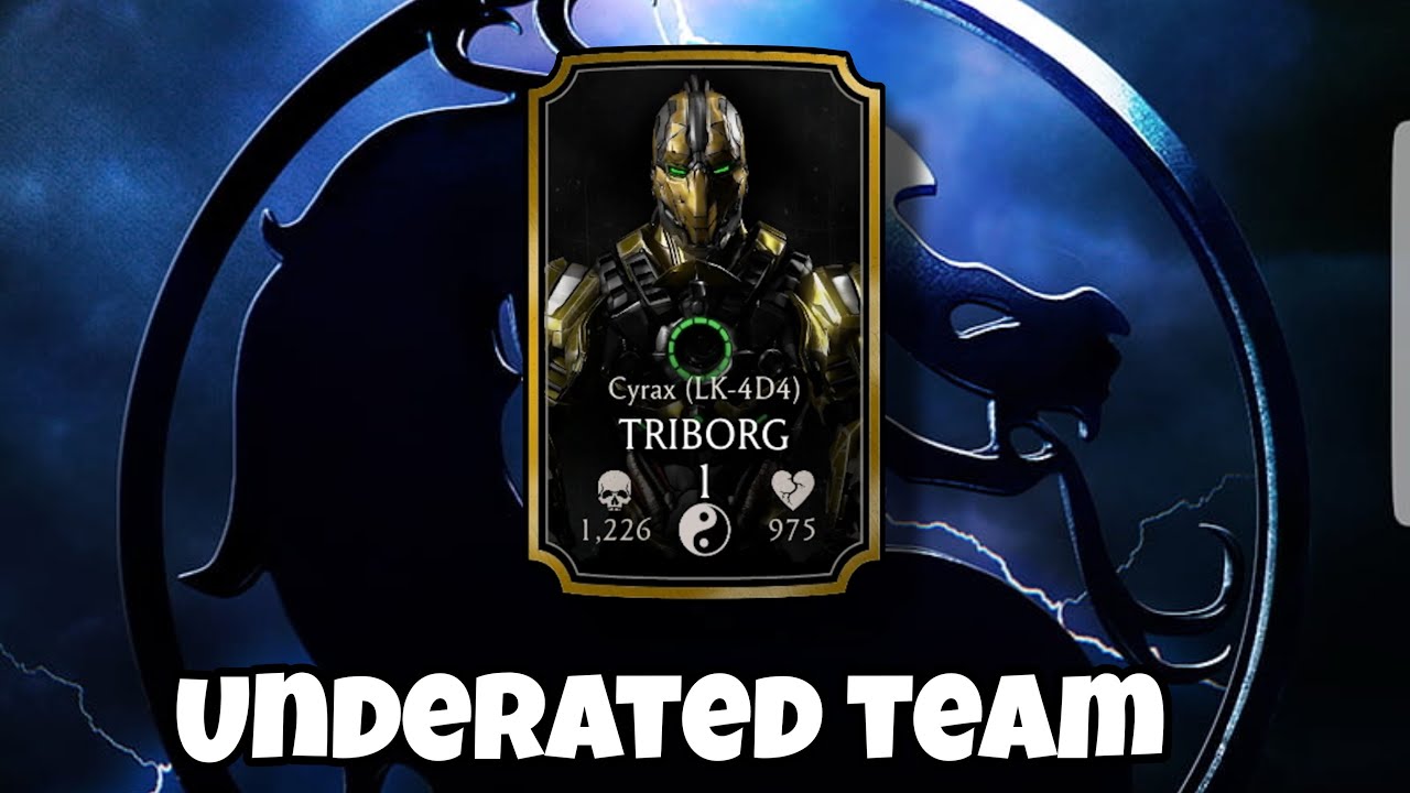 Most UNDERATED Team In Mk Mobile | Cyrax Burning + Frostbite + critical hits Build 