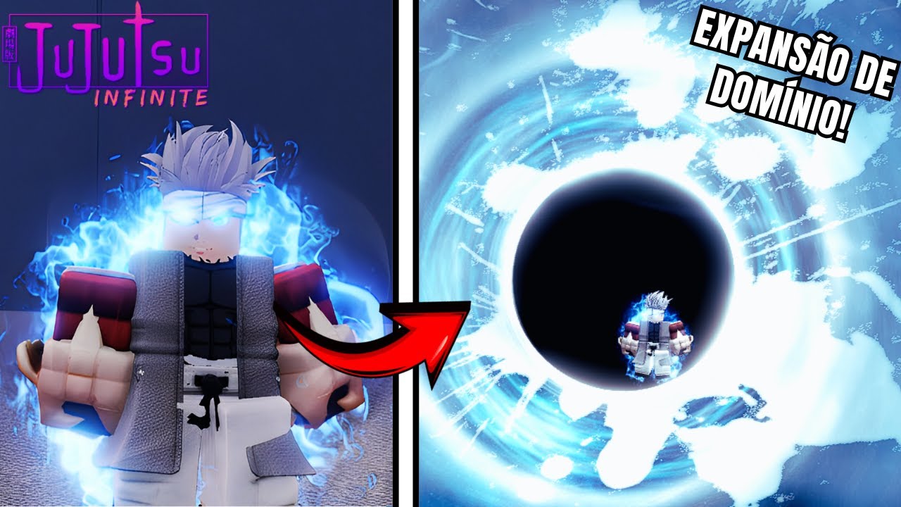 SHOWCASE DE TODAS AS HABILIDADES DO GOJO NO JUJUTSU INFINITE!
