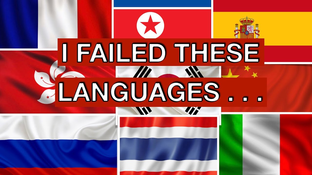 All the Languages I've Tried to Learn... And Why I Failed