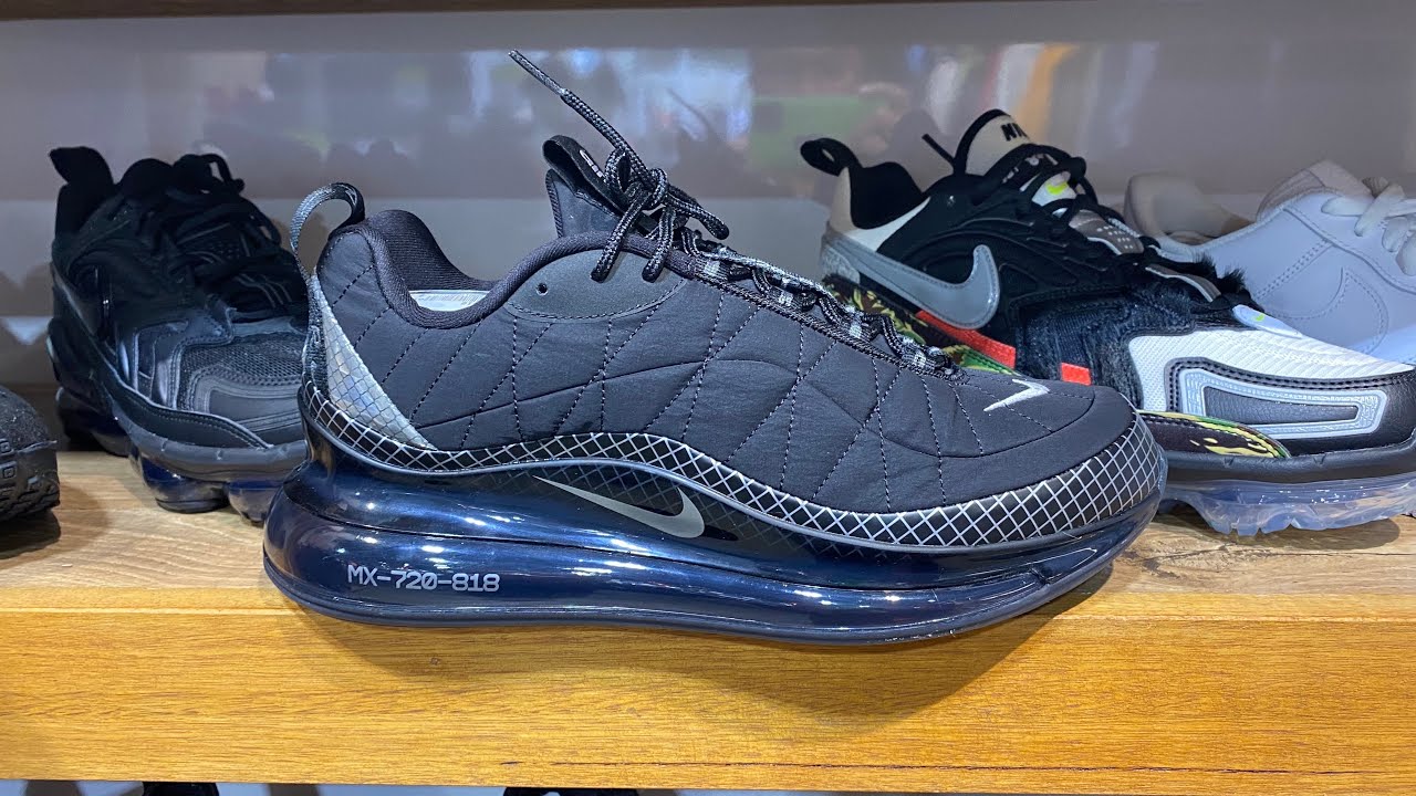 Nike MX-720-818 (Black/ Black/ Cool Grey)