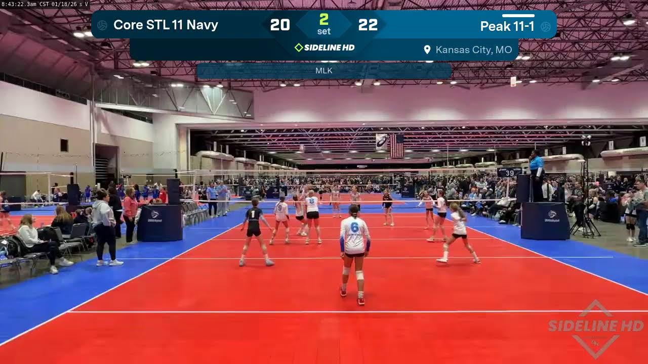 Peak 11-1 vs. Core STL 11 Navy (2026.01.18)