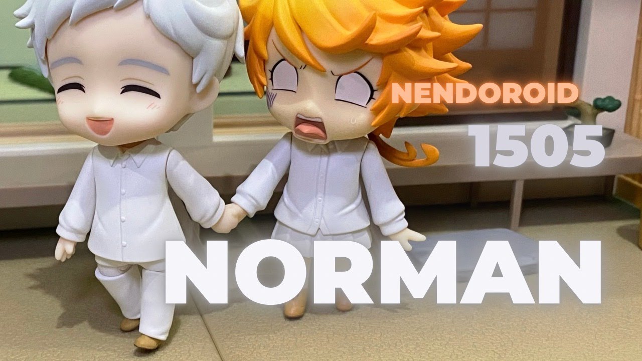[4K] Nendoroid 1505 Unboxing: Norman (GSC Exclusive) feat. Emma | The Promised Neverland