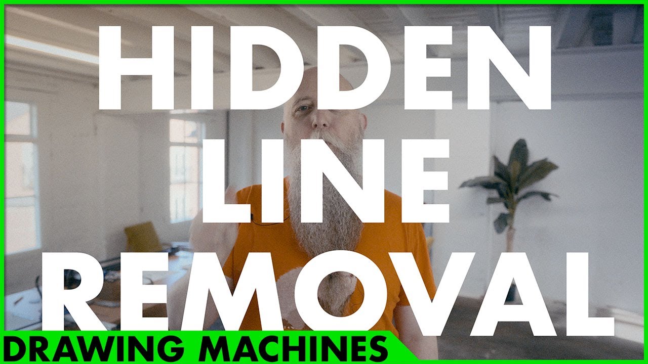 Hidden Line Removal for Pen Plotters Made Easy with AxiDraw's new Tool