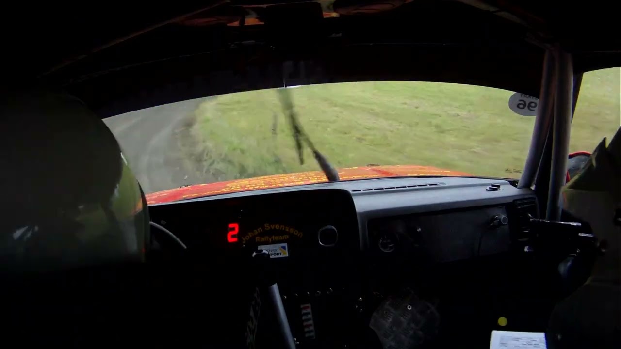 Rally Vetlanda 2025 SS4 Johan Stark/Jörgen Sandberg