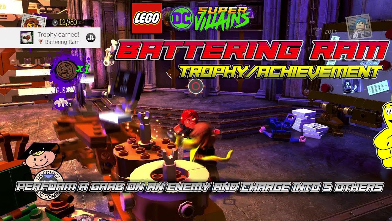Lego DC Super-Villains: Battering Ram Trophy/Achievement - HTG