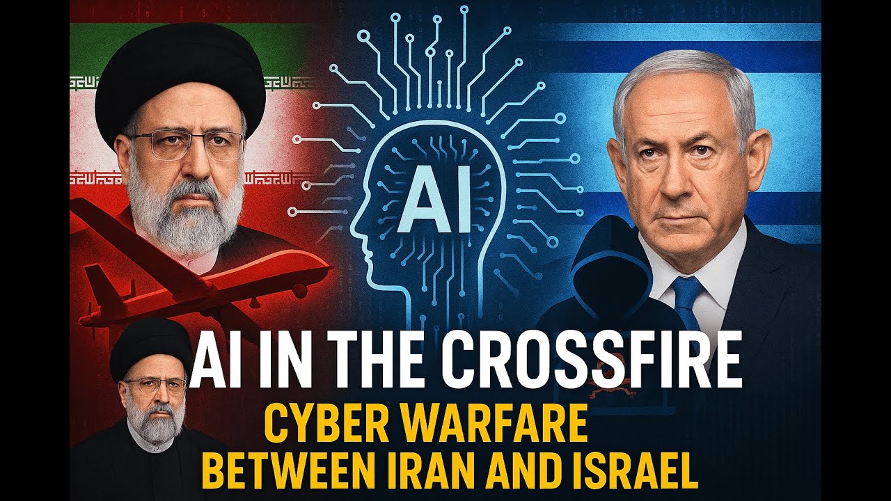 AI in the Crossfire: Cyber Warfare Between Iran and Israel | Digital Battlefield Explained 2025