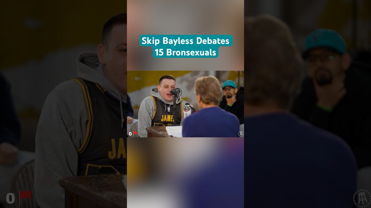 Skip Bayless Debates 15 Bronsexuals