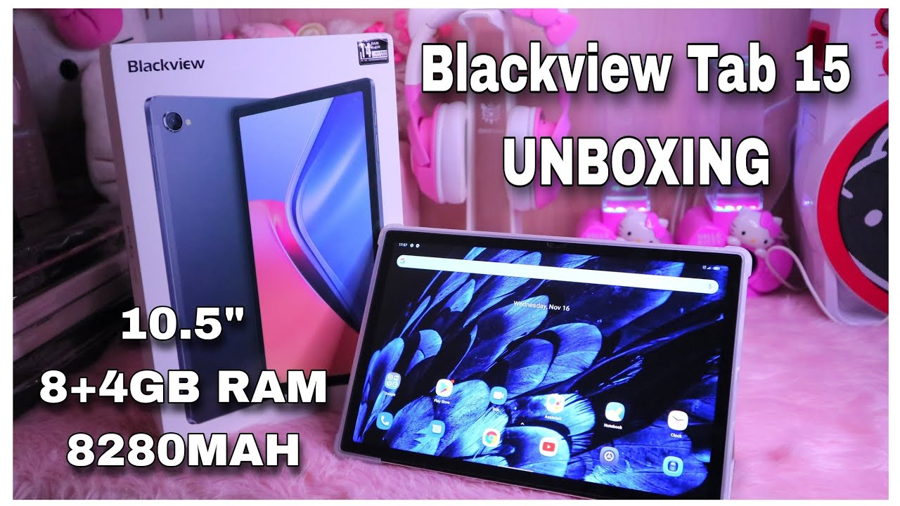 BLACKVIEW TAB 15 FIRST LOOK AND UNBOXING - BEST BUDGET TABLET THIS 2022 | Cathy's Unboxing 💋