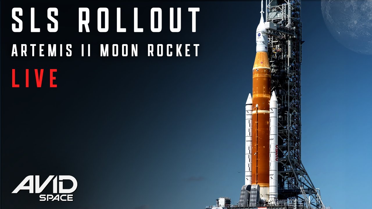 Watch live: NASA Rolls SLS Moon Rocket to Launch Pad at Kennedy Space Center