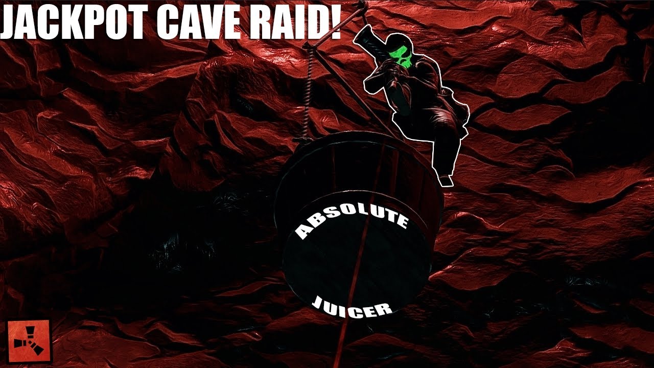 Rust - JACKPOT CAVE BASE RAID!