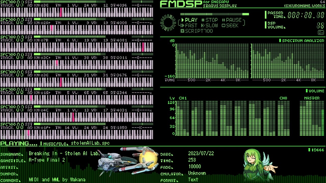 SMW Custom Music: R-Type Final 2: Breaking In - Stolen AI Laboratory