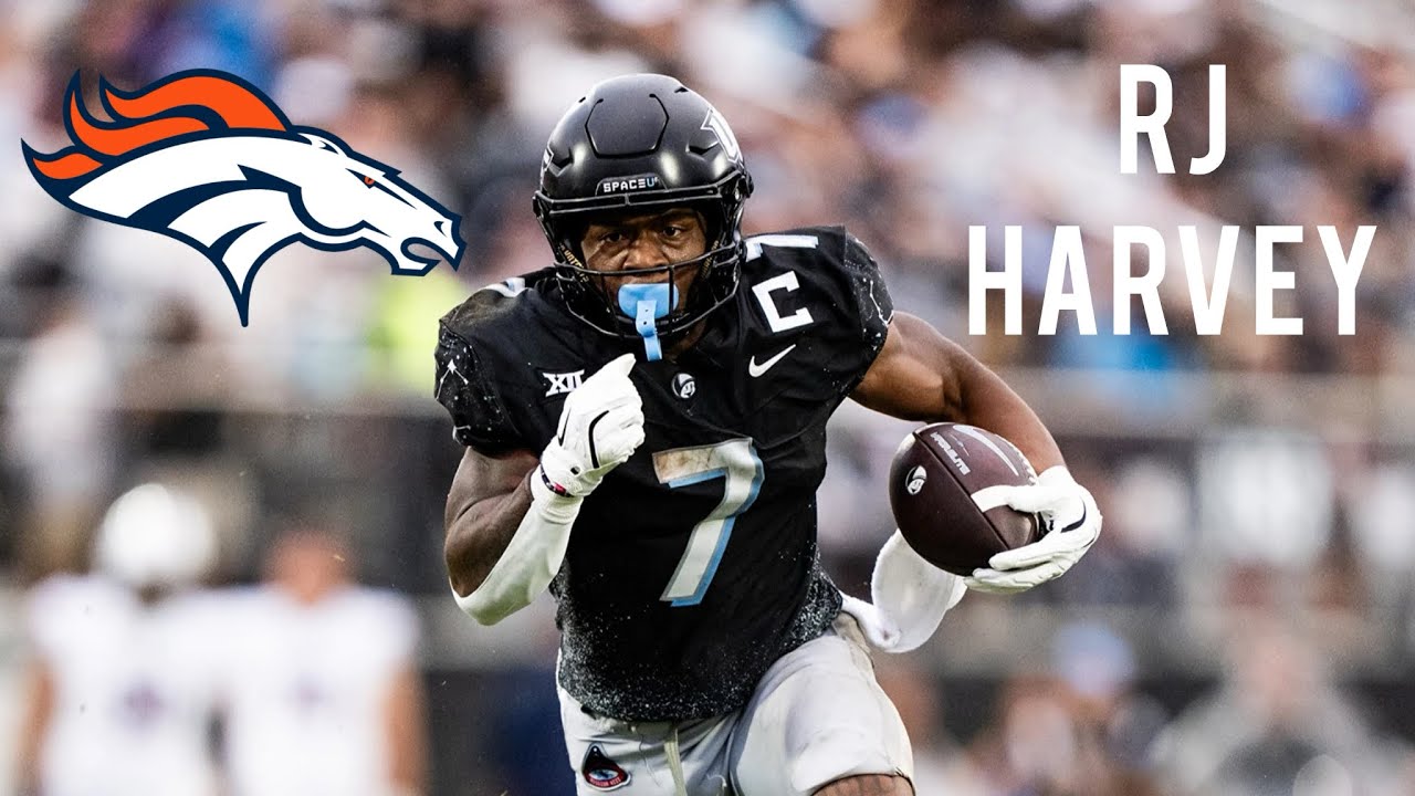 RJ Harvey || College Highlights || Denver Broncos RB