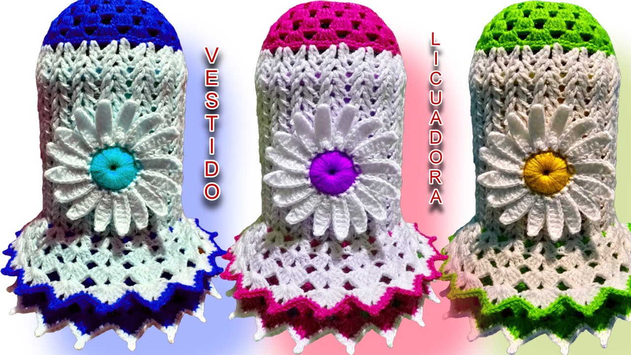 COMO tejer los MEJORES vestidos para LICUADORA (EN MENOS DE 2 HORAS)