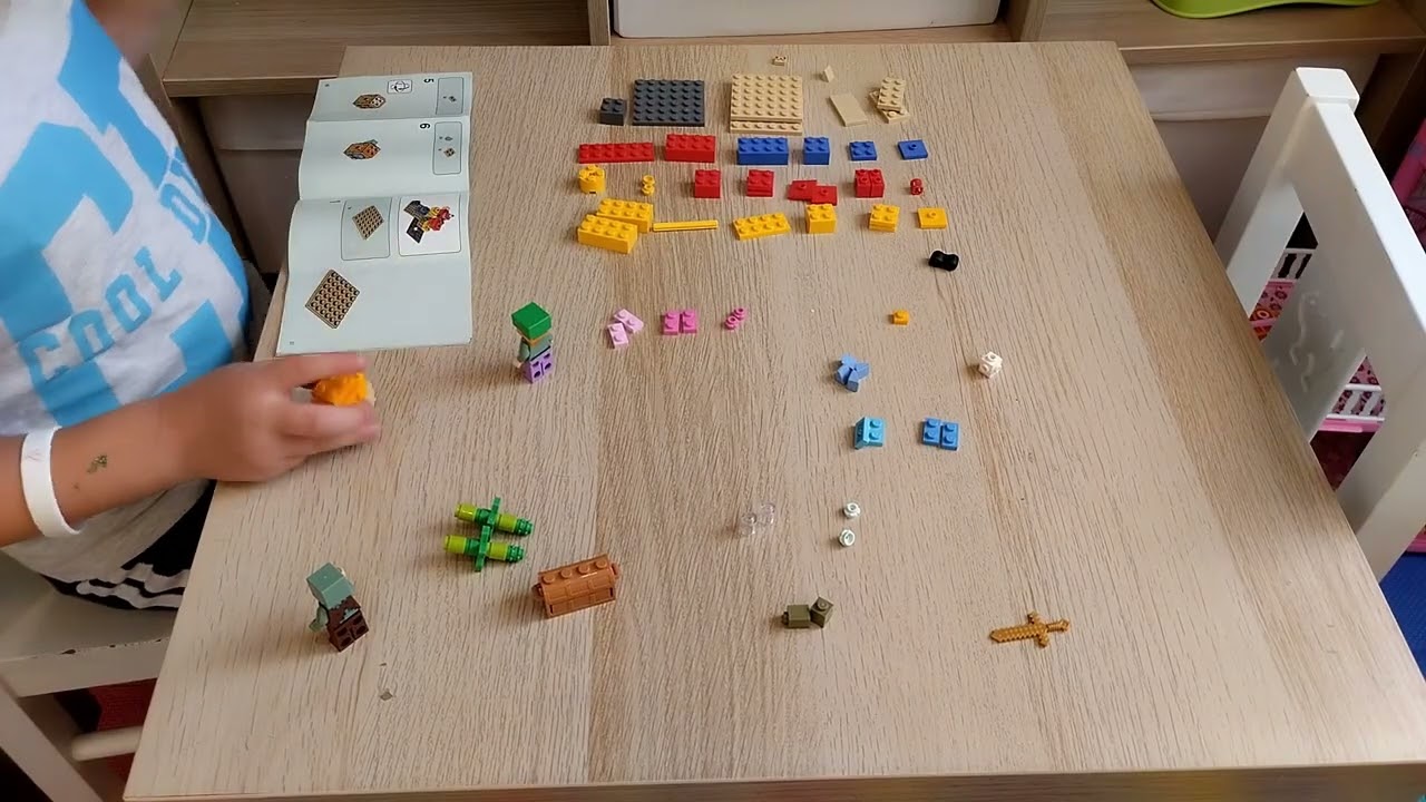 Budujemy! LEGO - MINECRAFT - Rafa koralowa  (21164) cz. 1