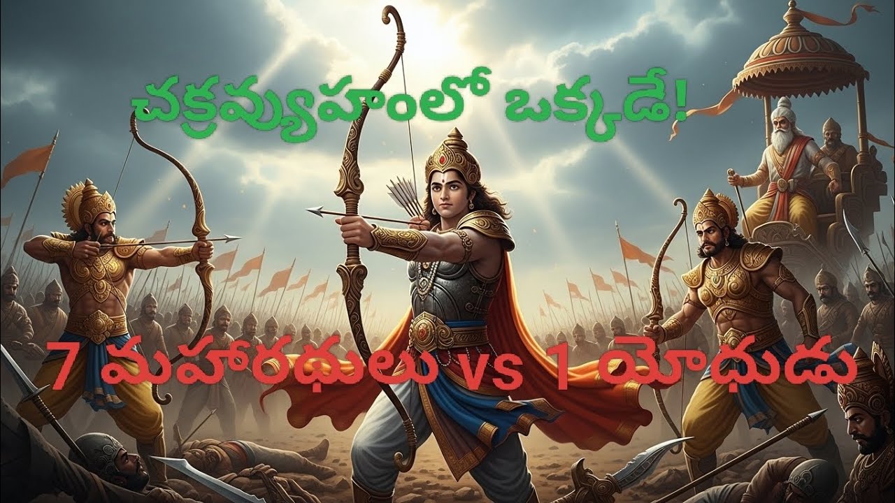 యువ వయసులోనే మహావీరుడైన అభిమన్యుడు! చక్రవ్యుహంలో ఒక్కడే పోరాడిన యువ సింహం | అభిమన్యుడు వీరగాథ!