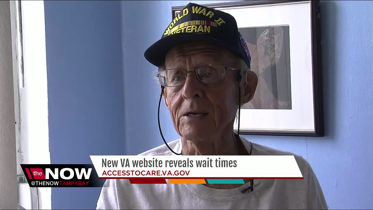 New VA website reveals wait times
