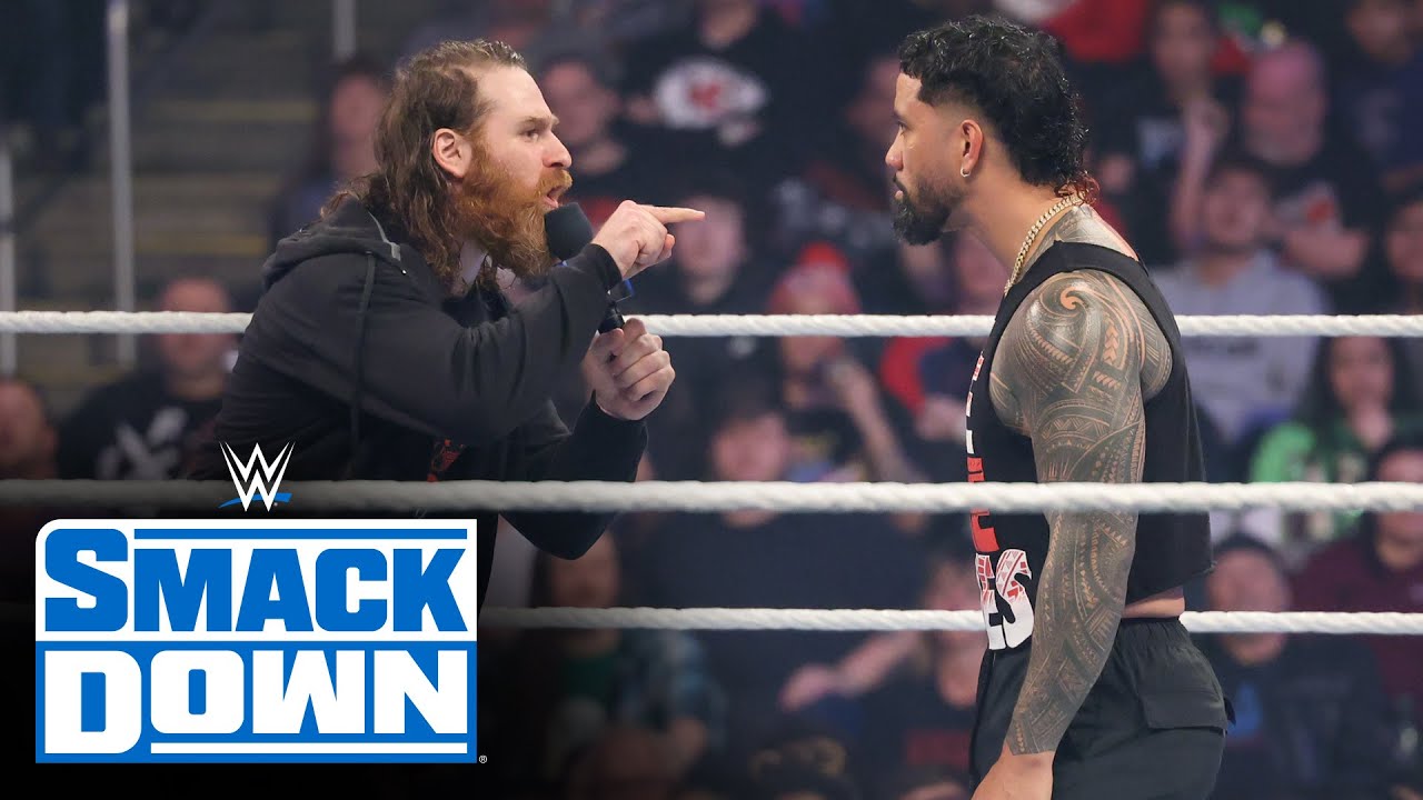 Сами Зейн вступает в словесную перепалку с Джеем Усо: SmackDown, 17 марта 2023 г.