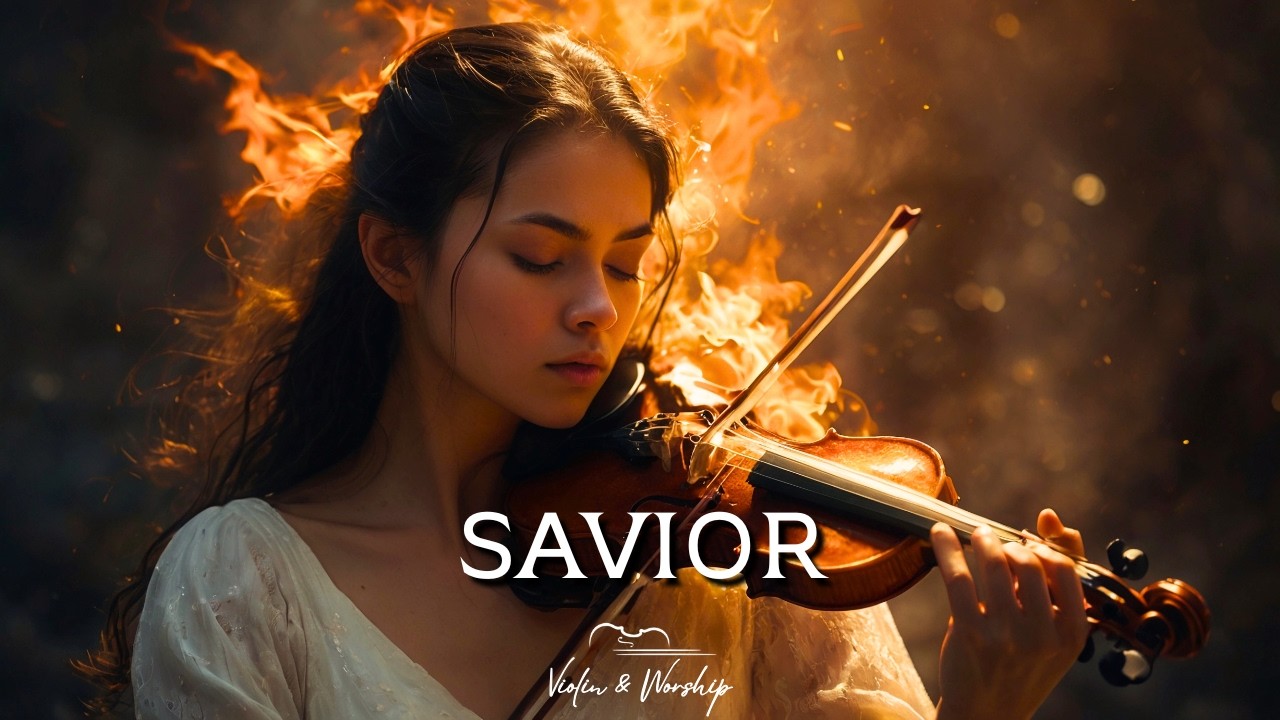 SAVIOR - Adoración Instrumental Profética de Violín - Música de Fondo para Oración