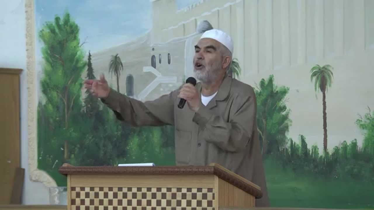 عائلة ابو سنينة تستقبل الشيخ رائد صلاح في مدينة الخليل 9-6-2015