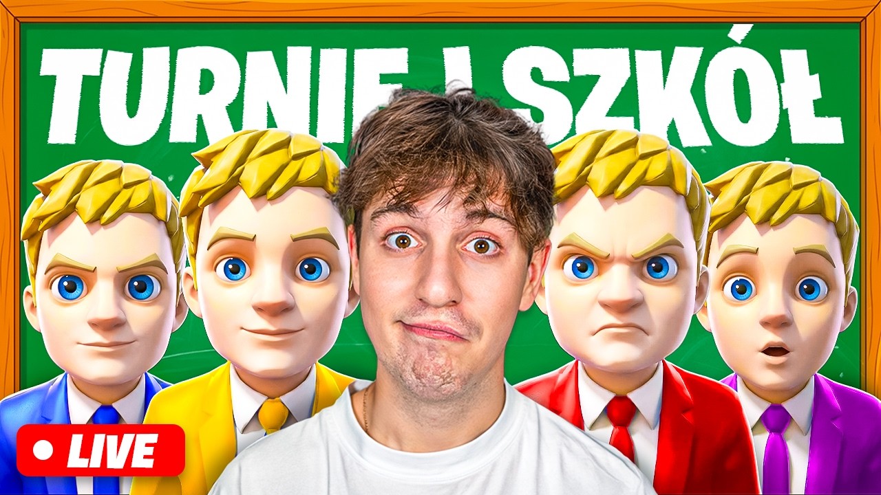 🔴 SZKOLNY TURNIEJ Fortnite