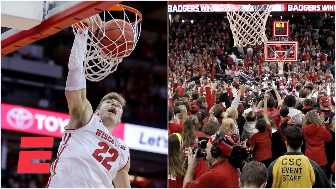 Wisconsin hands No. 2 Michigan first loss in Madison shocker | College Basketball Highlights