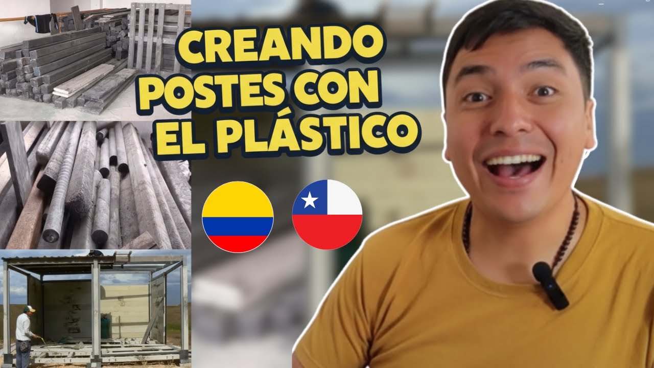 Colombianos y Chilenos convierten plastico reciclado en una opción empresarial