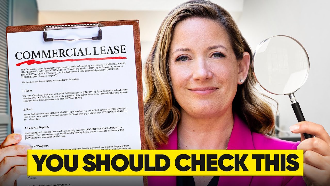 Commercial Lease Lawyer: The ULTIMATE Commercial Lease Review: EVERYTHING You Need to Know