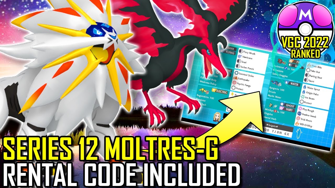 SERIES 12 MOLTRES-G TEAM | VGC 2022 | Pok&eacute;mon Sword & Shield - Pok&eacute;sports