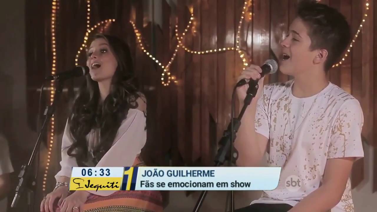 João Guilherme fala tudo sobre a turnê e o namoro com a atriz Larissa Manoela