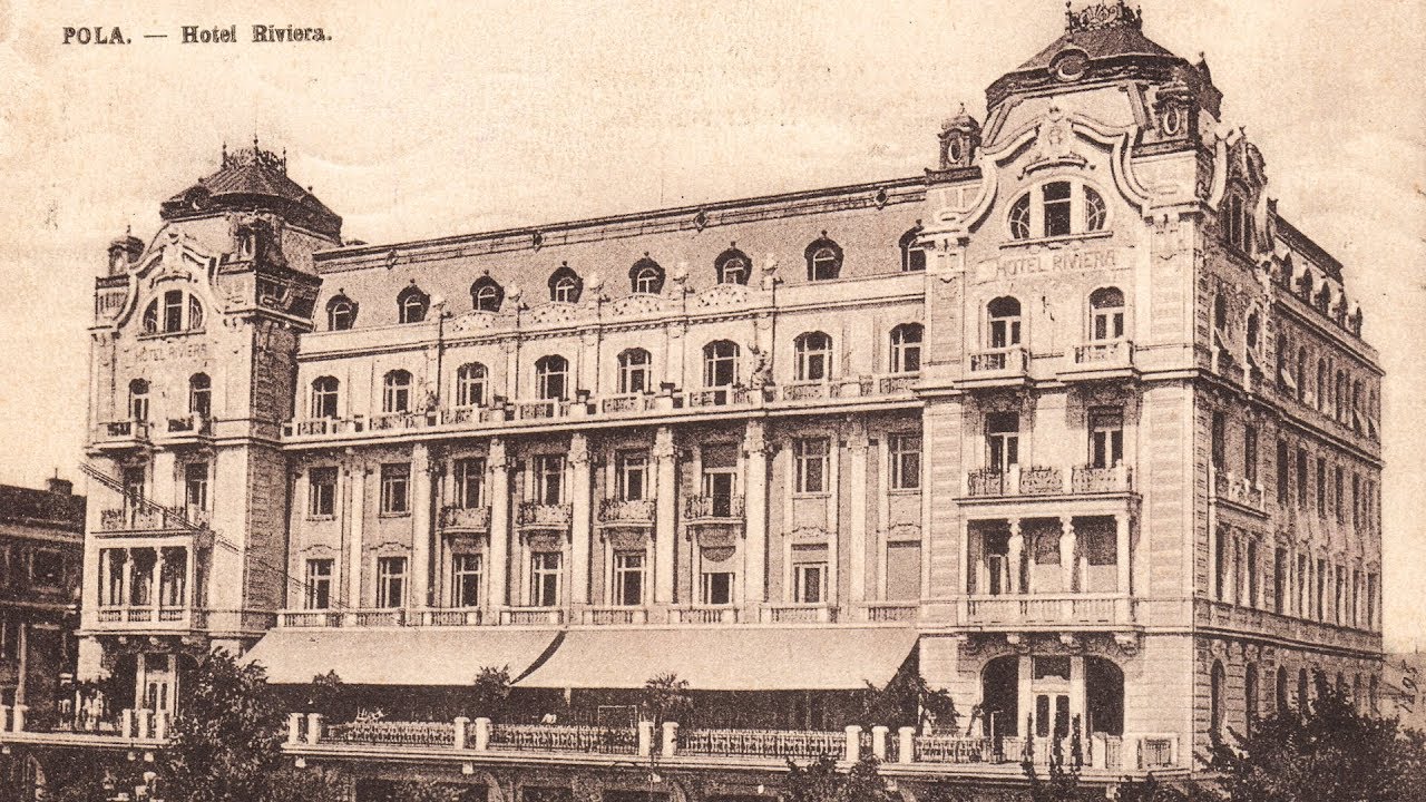 Das Hotel Riviera in Pula