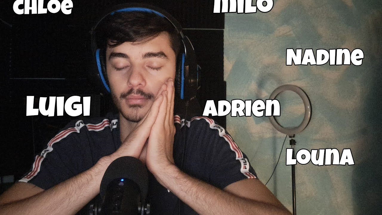 ASMR je chuchote vos prénoms!