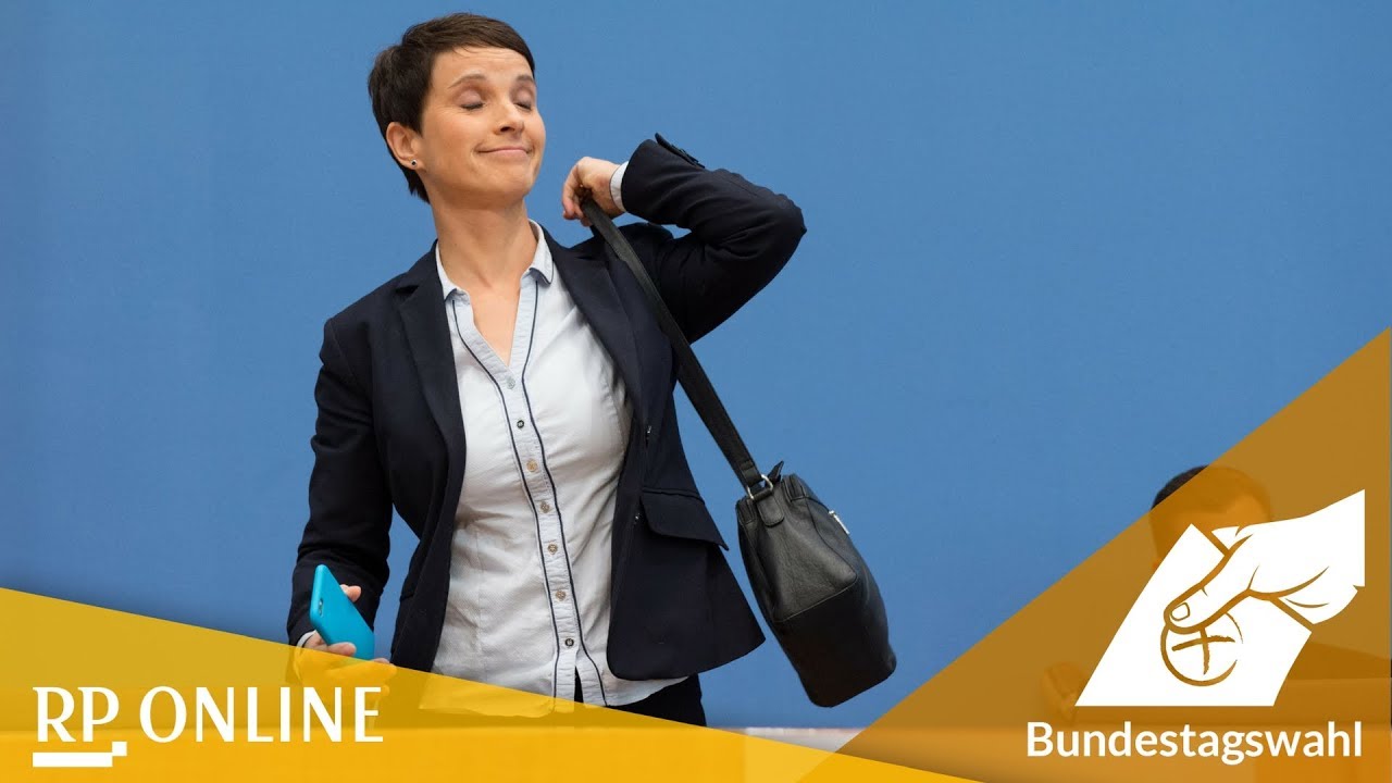 Bundestagswahl 2017: Frauke Petry will AfD-Fraktion nicht angehören