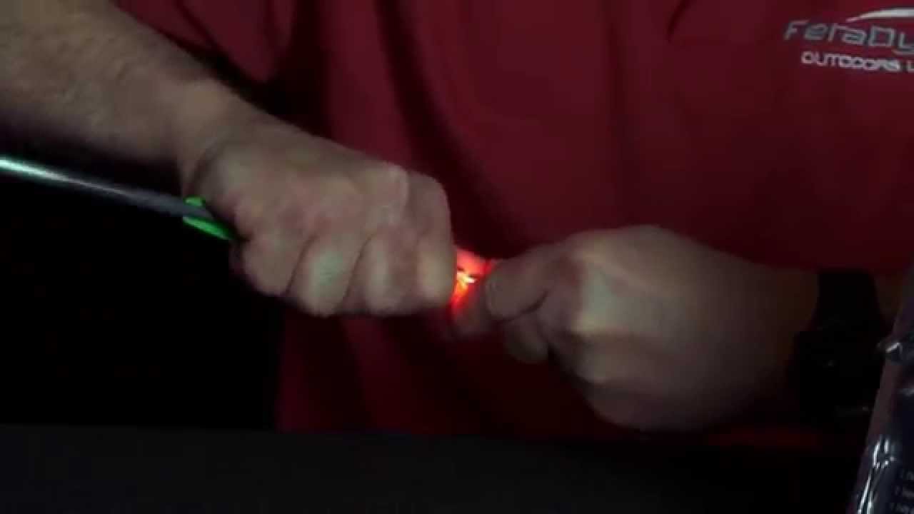 How To Use the Nockturnal Lighted Crossbow Nocks