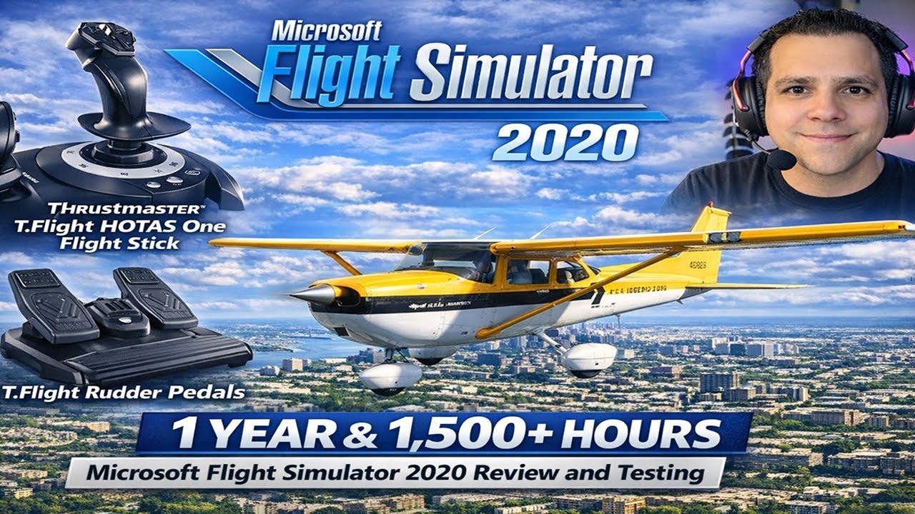 THRUSTMASTER T.FLIGHT HOTAS ONE & RUDDER PEDALS - 1 Year & 1,500+ Hours REVIEW - MSFS2020