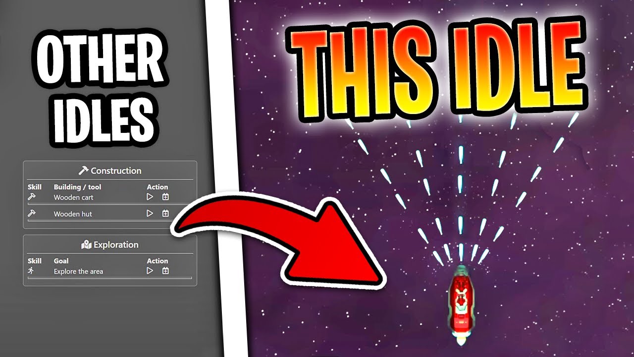 New Space Shooter IDLE Game! | Unnamed Space Idle