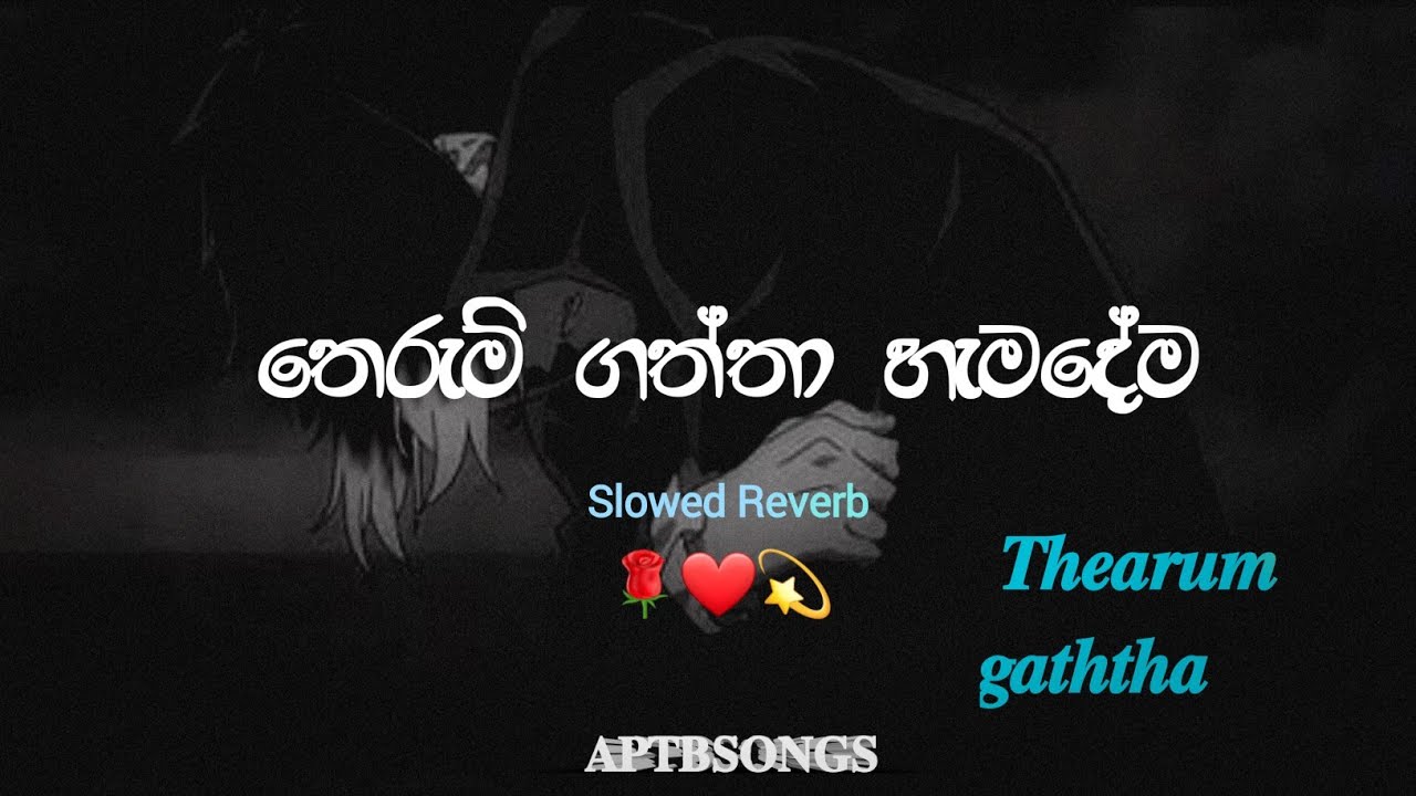 Therumgaththa / තේරුම්ගත්තා හැමදේම  - Manjula Pushpakumara  - Slowed and Reverb