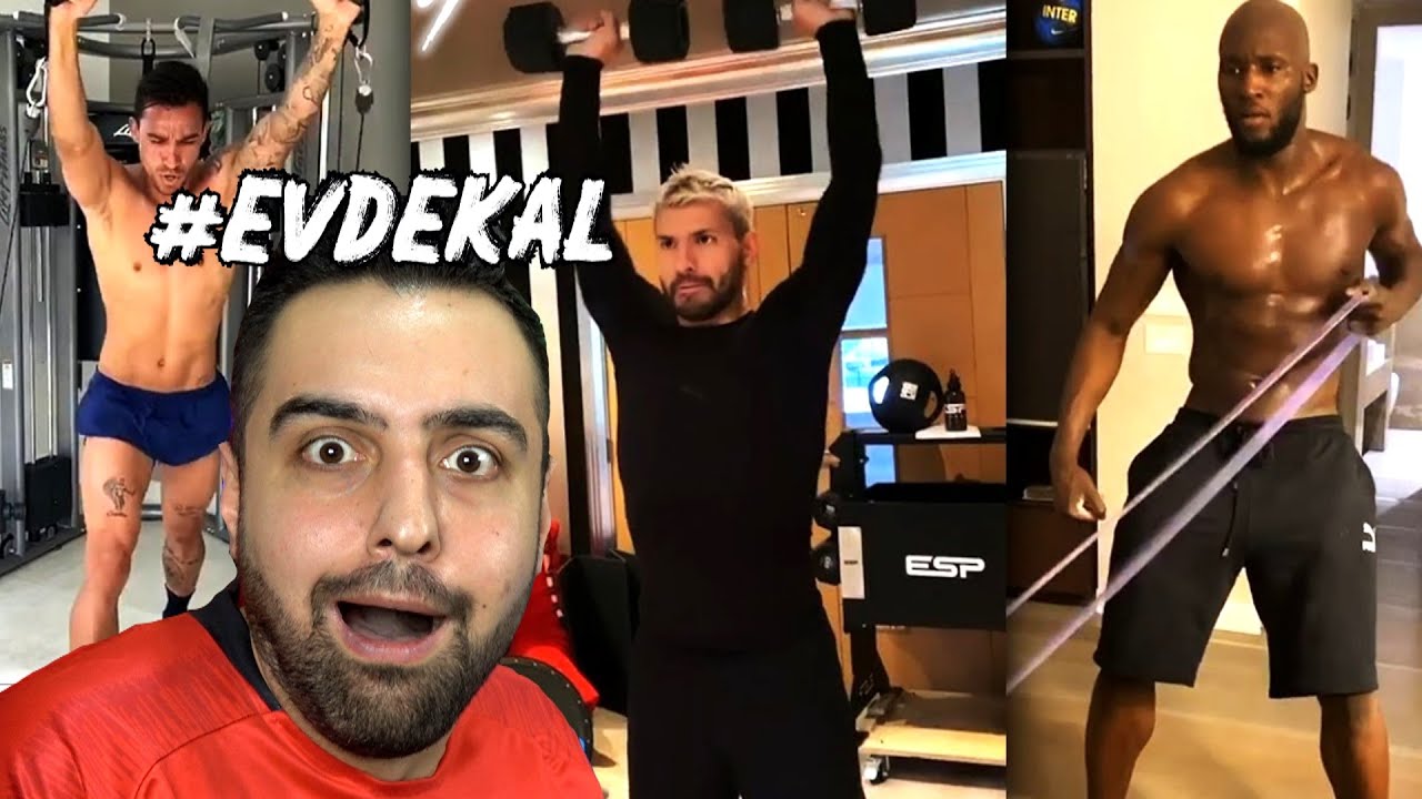 FUTBOLCULAR ŞUAN EVDE NASIL ANTRENMAN YAPIYOR ?