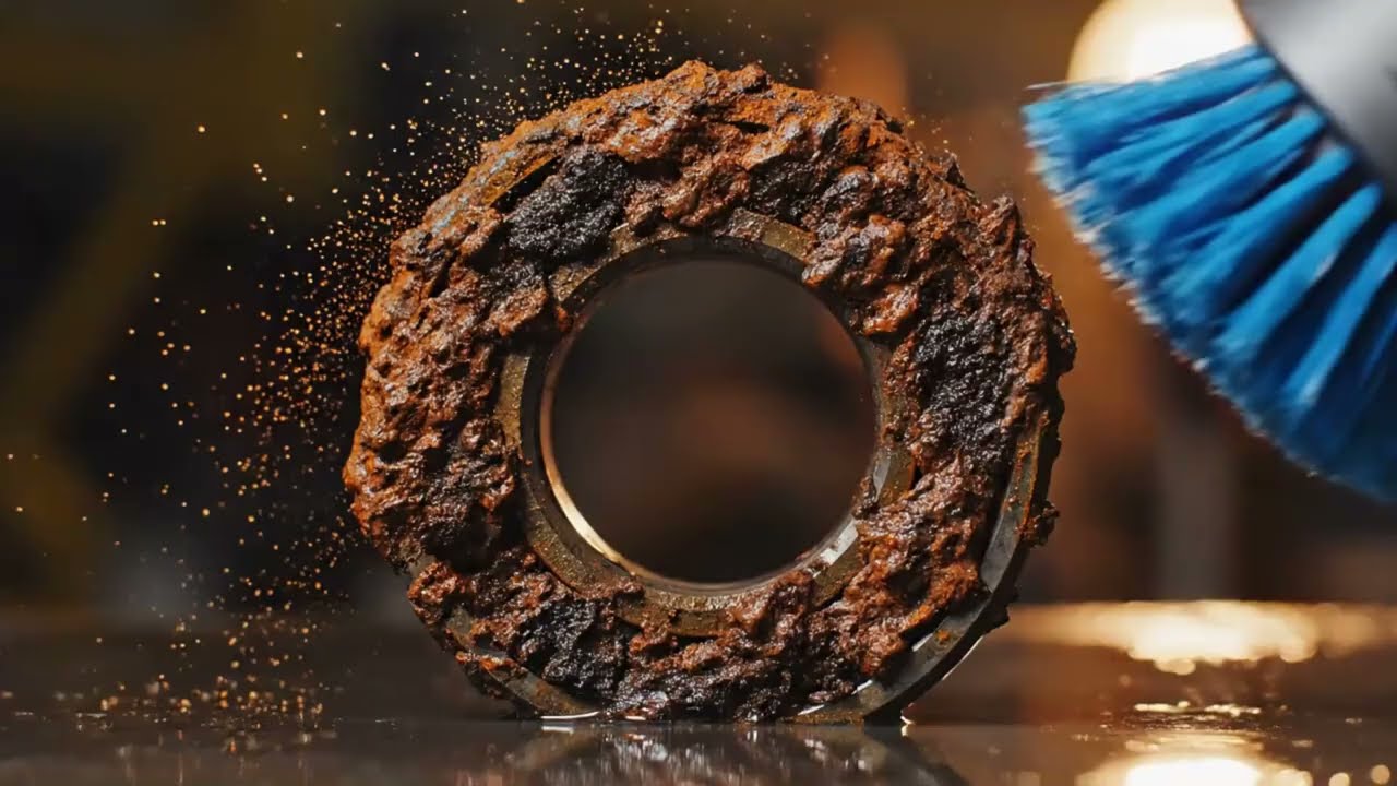 Restoring a Severely Rusted Bearing | Extreme Rust Removal and Metal Restoration