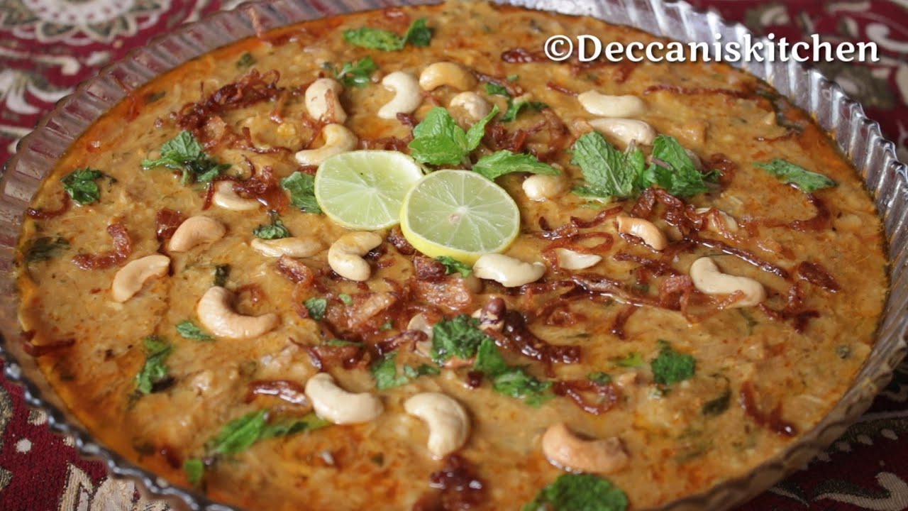 Oats Chicken Haleem/Daleem/Harees (Reshedaar Chicken Oats Haleem/Harees/Daleem) Ramadan Special