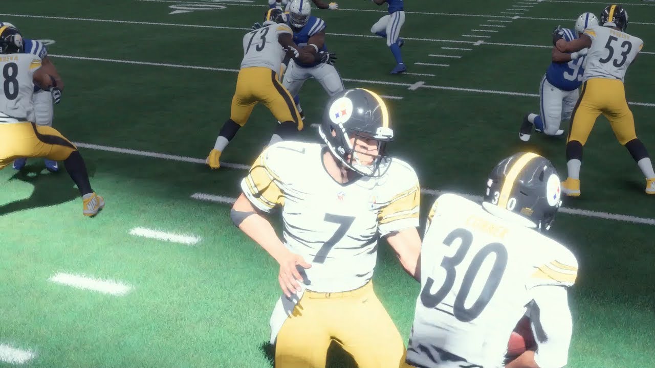 Madden 18 Steelers vs Colts | Early Capture 1080p Gameplay