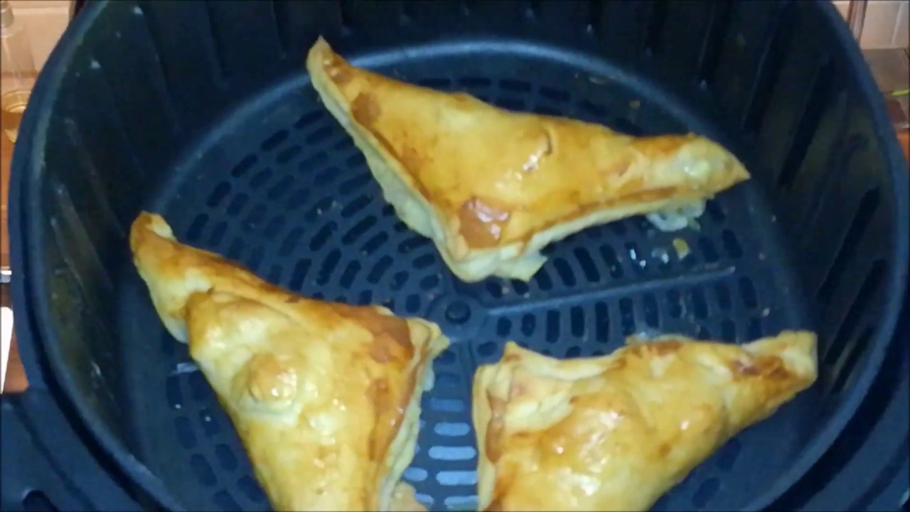 Apfeltaschen aus der Heissluftfriteuse ( kein Low carb)