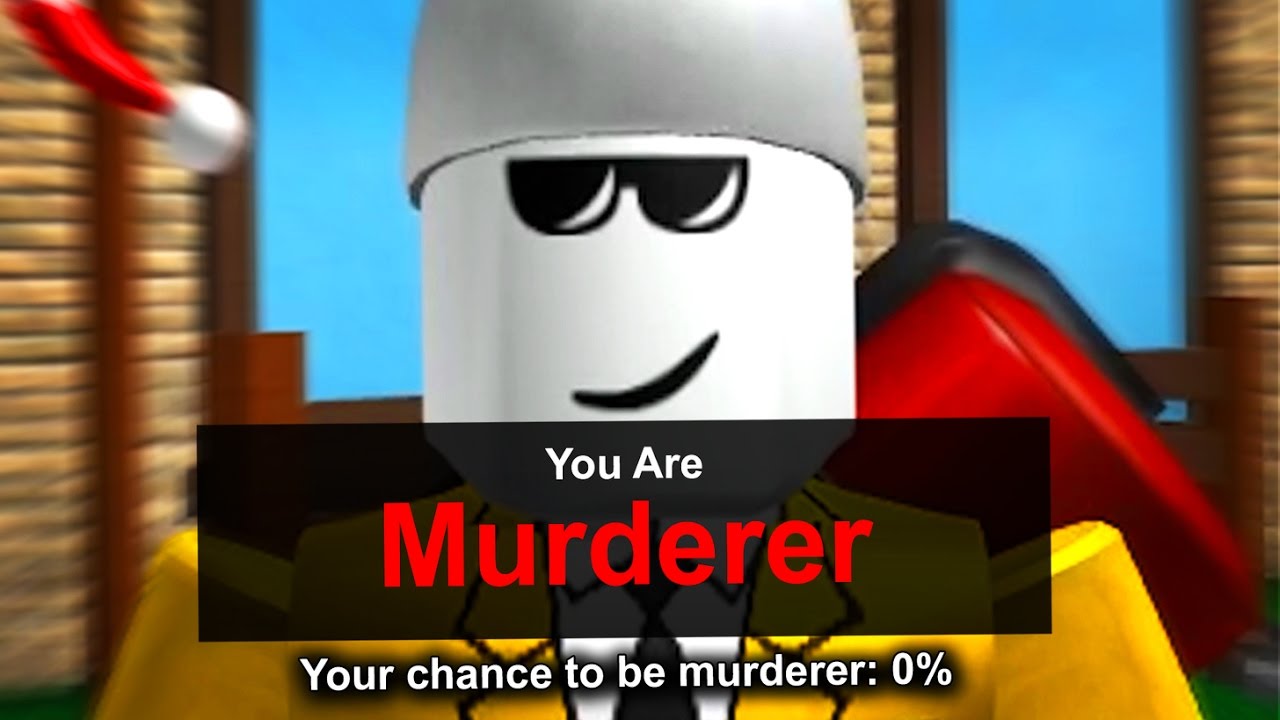 HOW TO GET MURDERER ON ZERO PERCENT IN MURDER MYSTERY 2