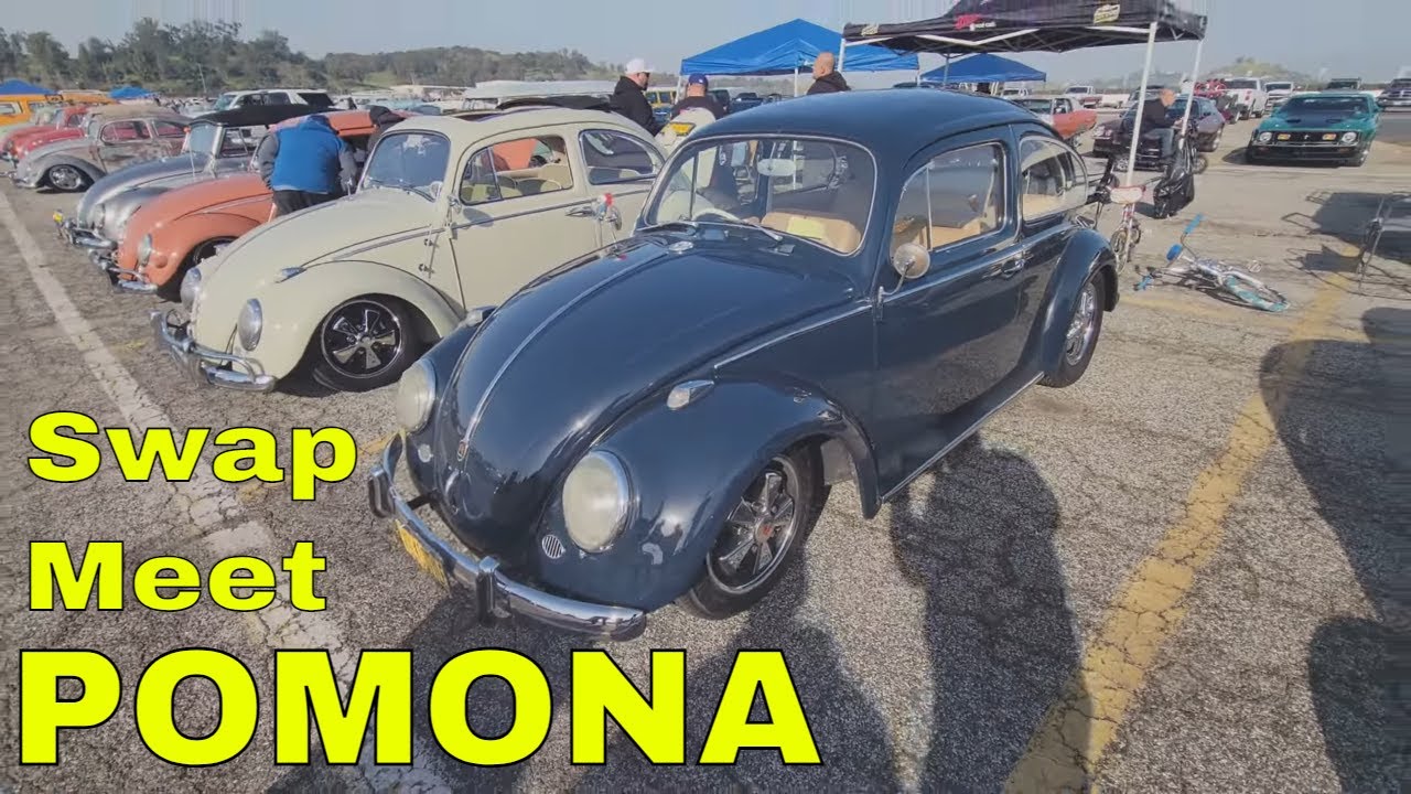 Pomona Swap Meet and classic car show VW section April 2023