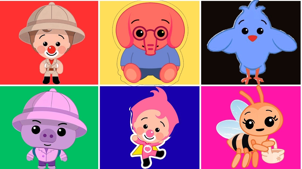 Plim Plim’s Color Adventure 🎨 | Learn Colors for Toddlers