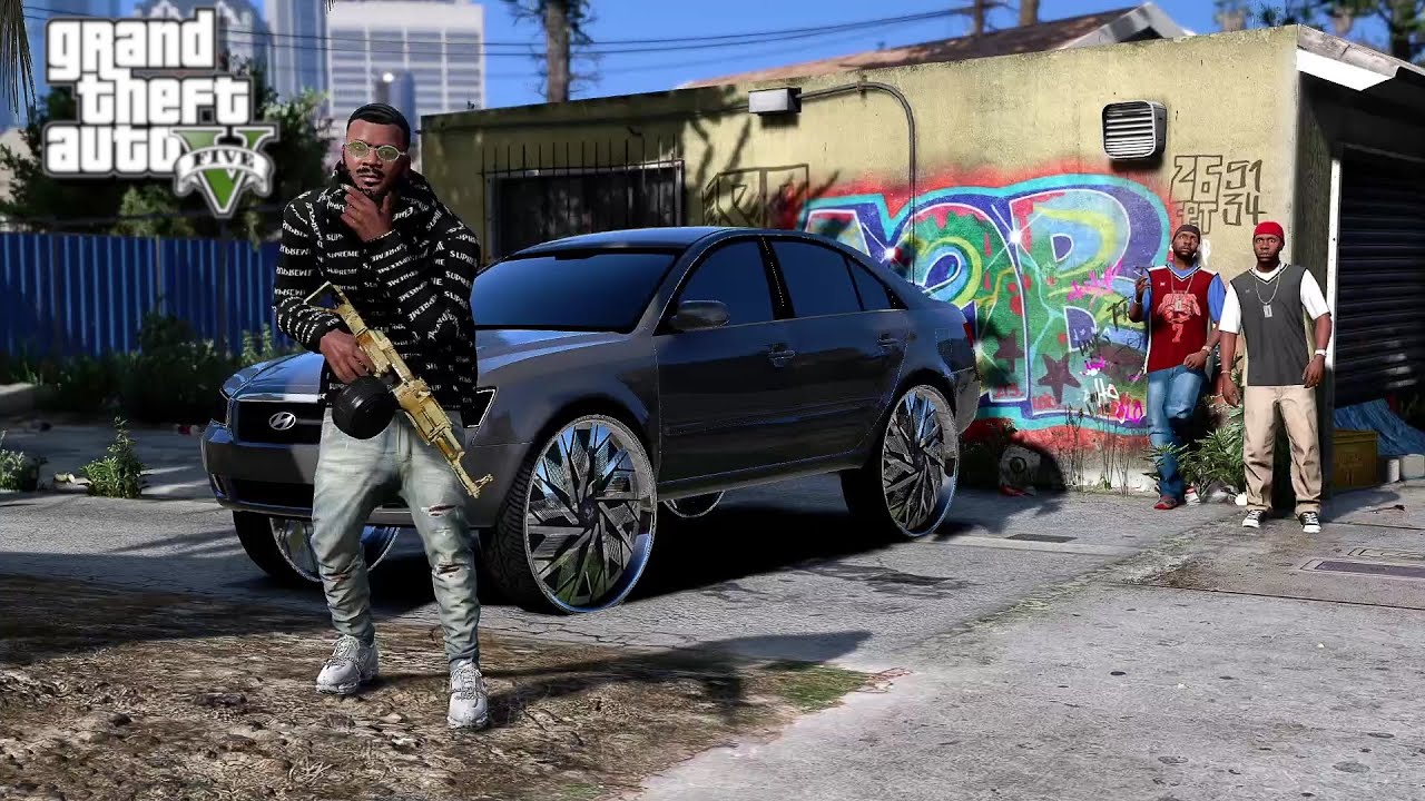 GTA 5 - REAL STREET HUSTLER - BECOMING THE GUN PLUG #6