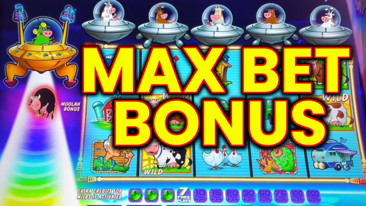MAX BET BONUS! HIGH LIMIT PLANET MOOLAH SLOT MACHINE LIVE SLOTS PLAY IN LAS VEGAS