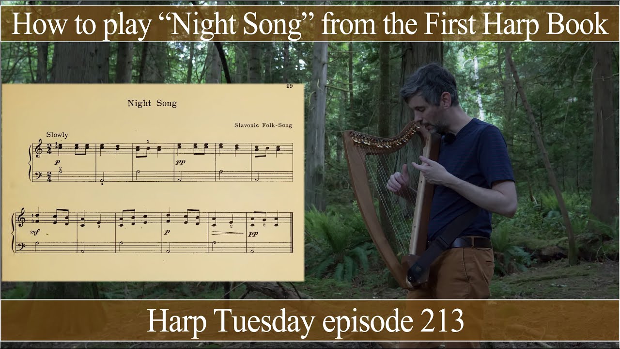 Easy harp music - how to play 