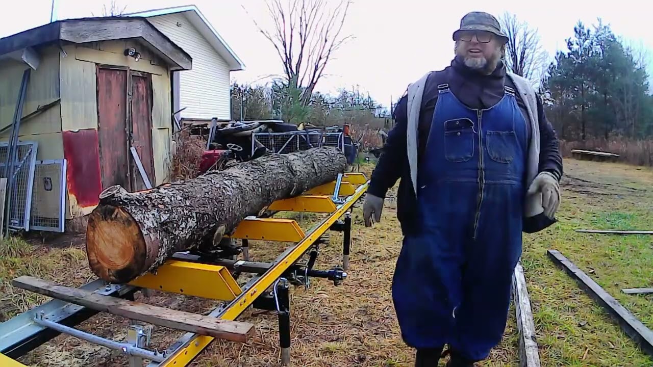 milling pine for 1by 4 strappin on the os23 fronteir mill