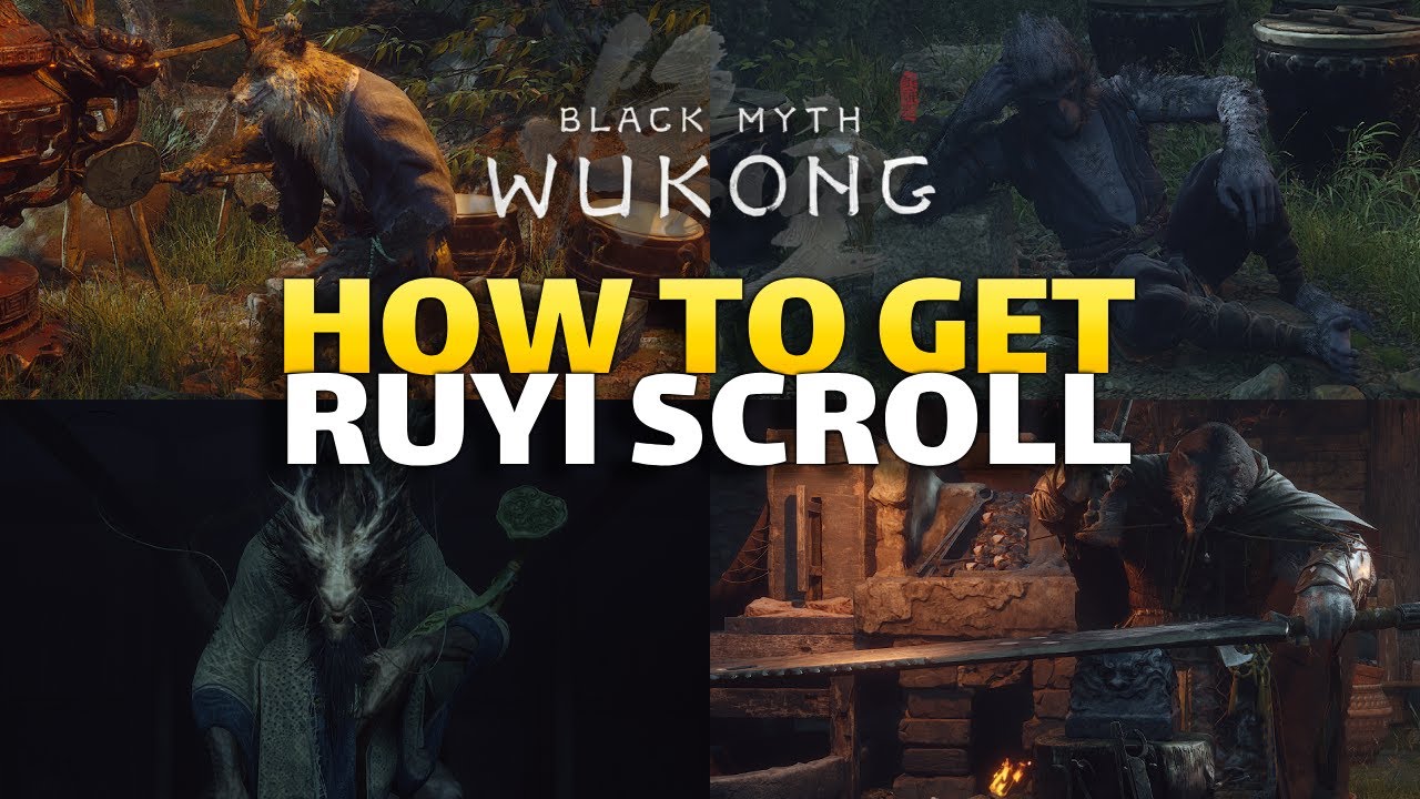 Как получить свиток Руи в деревне NPC в Black Myth Wukong, глава 3